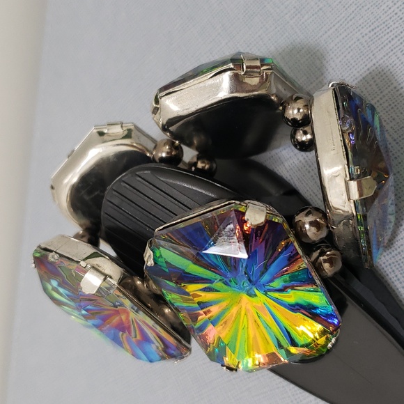 Chunky Statement Fun Fashion Costume Stretch Bracelets - Picture 2 of 9